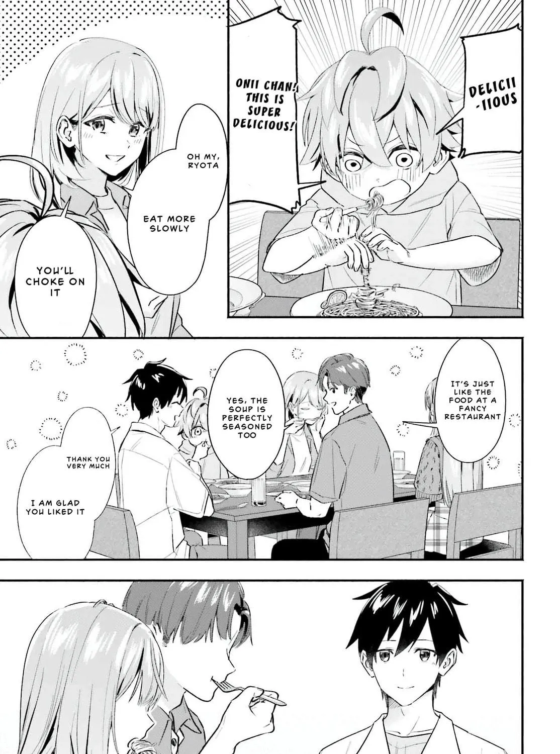 Kaji Daikou no Arbeit wo Hajimetara Gakuen Ichi no Bishoujo no Kazoku ni Kiinirare Chaimashita. Chapter 5.2 page 17 - 