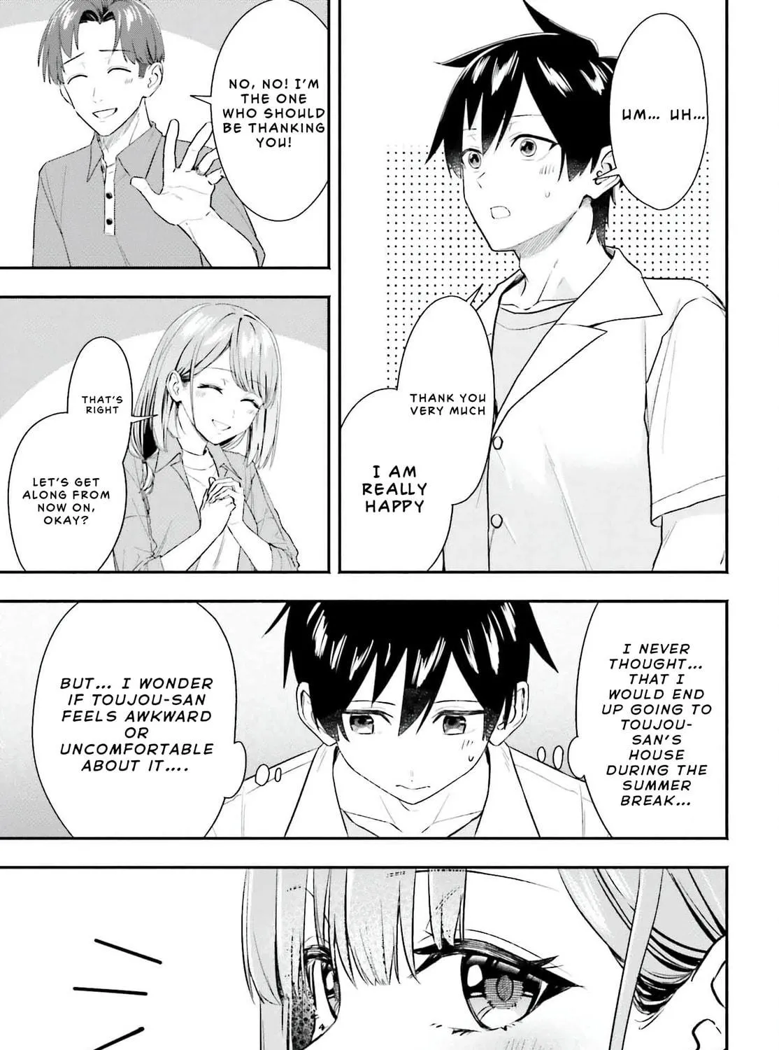 Kaji Daikou no Arbeit wo Hajimetara Gakuen Ichi no Bishoujo no Kazoku ni Kiinirare Chaimashita. Chapter 5.2 page 29 - 