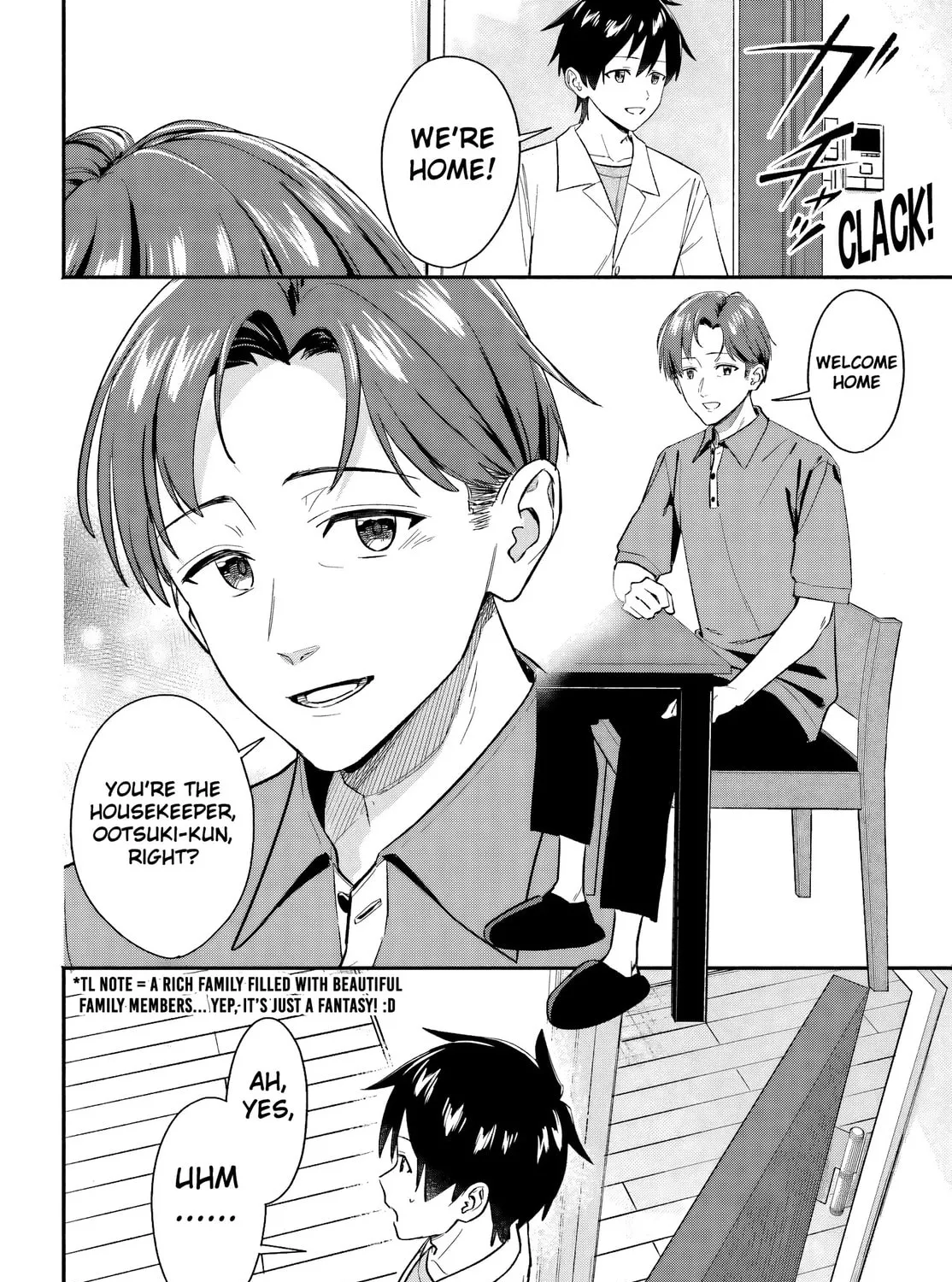 Kaji Daikou no Arbeit wo Hajimetara Gakuen Ichi no Bishoujo no Kazoku ni Kiinirare Chaimashita. Chapter 5 page 30 - 
