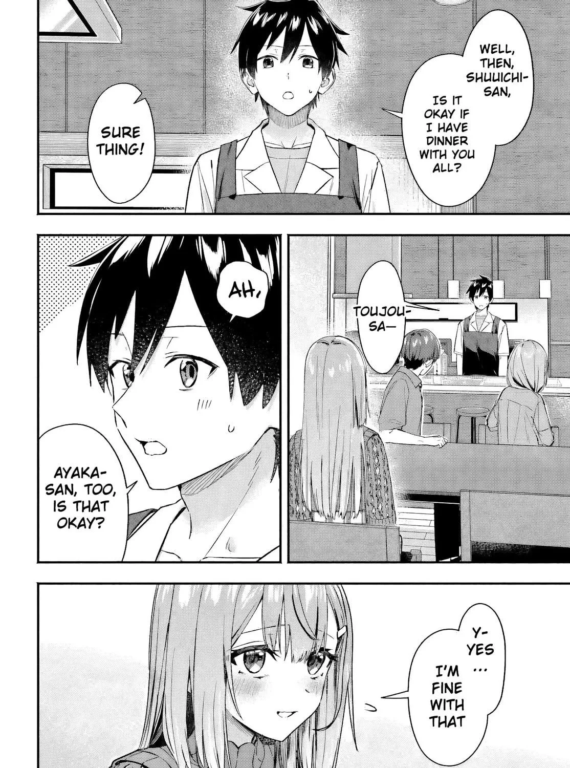 Kaji Daikou no Arbeit wo Hajimetara Gakuen Ichi no Bishoujo no Kazoku ni Kiinirare Chaimashita. Chapter 5 page 46 - 