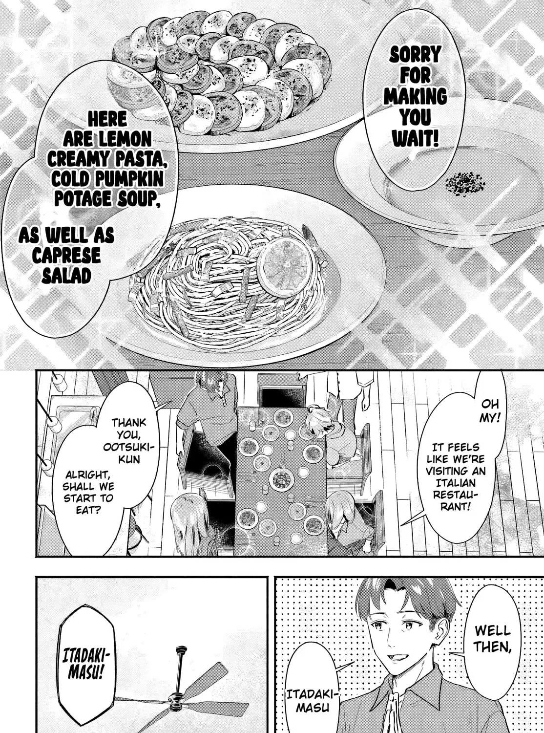 Kaji Daikou no Arbeit wo Hajimetara Gakuen Ichi no Bishoujo no Kazoku ni Kiinirare Chaimashita. Chapter 5 page 50 - 