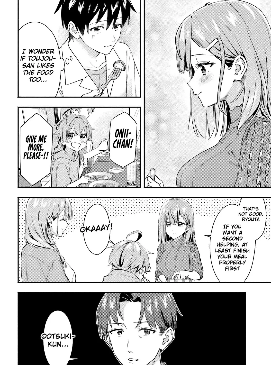 Kaji Daikou no Arbeit wo Hajimetara Gakuen Ichi no Bishoujo no Kazoku ni Kiinirare Chaimashita. Chapter 5 page 54 - 