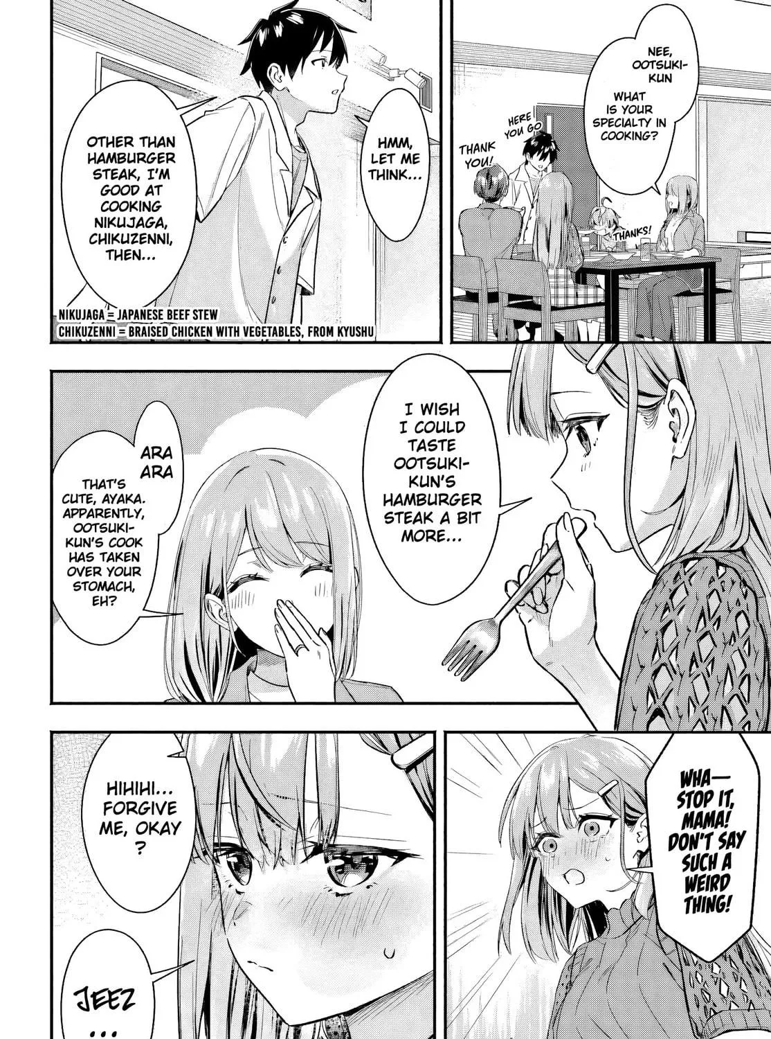 Kaji Daikou no Arbeit wo Hajimetara Gakuen Ichi no Bishoujo no Kazoku ni Kiinirare Chaimashita. Chapter 5 page 58 - 