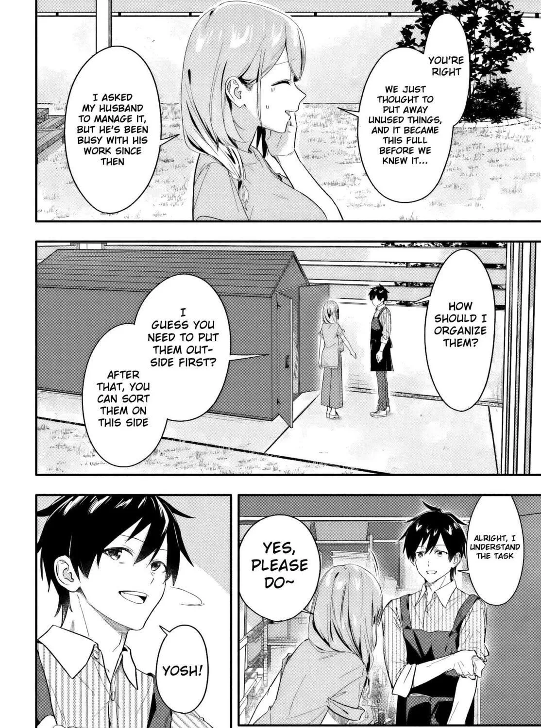 Kaji Daikou no Arbeit wo Hajimetara Gakuen Ichi no Bishoujo no Kazoku ni Kiinirare Chaimashita. Chapter 6 page 52 - 