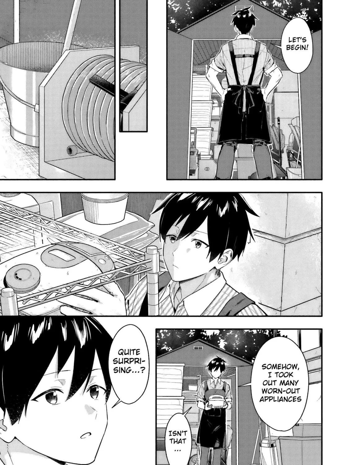Kaji Daikou no Arbeit wo Hajimetara Gakuen Ichi no Bishoujo no Kazoku ni Kiinirare Chaimashita. Chapter 6 page 54 - 