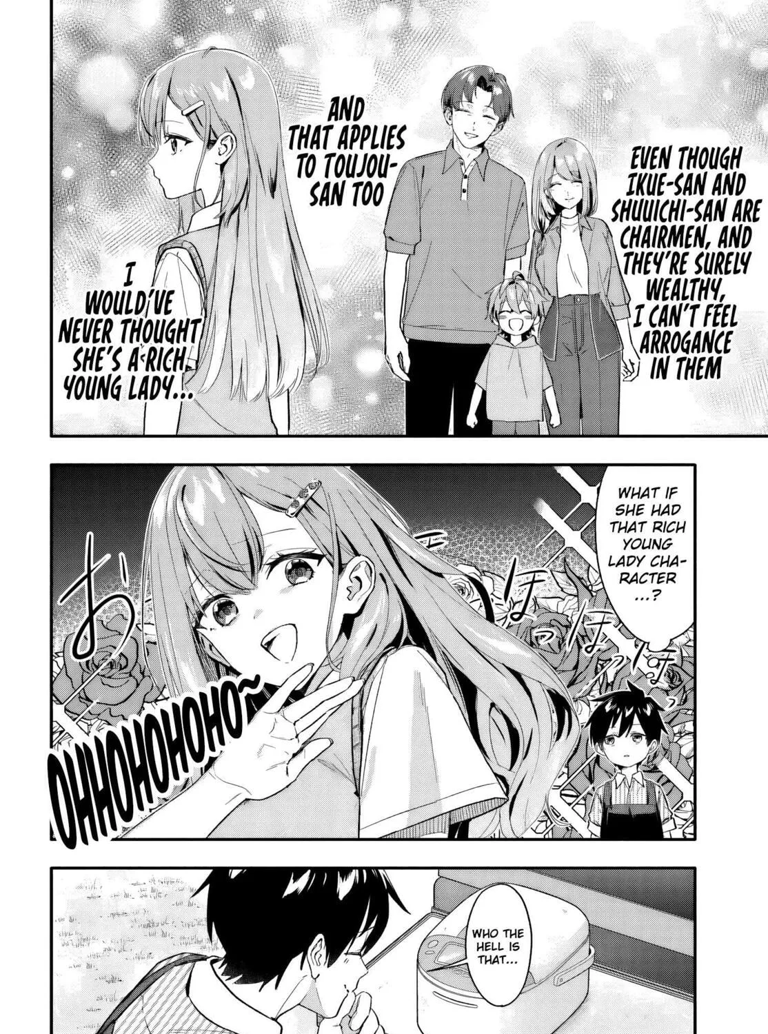 Kaji Daikou no Arbeit wo Hajimetara Gakuen Ichi no Bishoujo no Kazoku ni Kiinirare Chaimashita. Chapter 6 page 56 - 