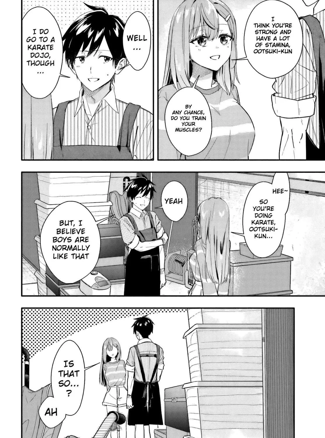 Kaji Daikou no Arbeit wo Hajimetara Gakuen Ichi no Bishoujo no Kazoku ni Kiinirare Chaimashita. Chapter 6 page 60 - 
