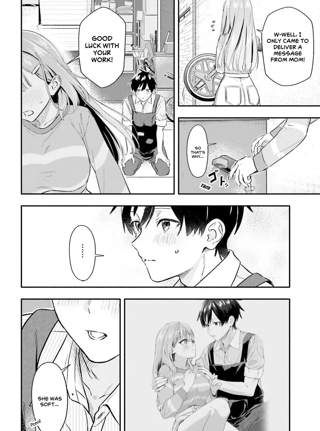 Kaji Daikou no Arbeit wo Hajimetara Gakuen Ichi no Bishoujo no Kazoku ni Kiinirare Chaimashita. Chapter 7.1 page 3 - 