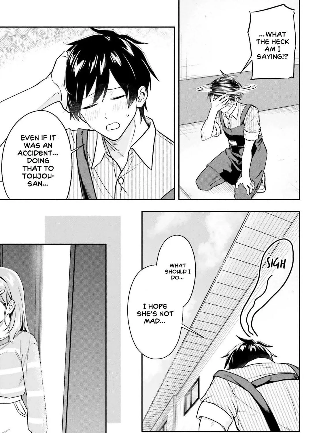 Kaji Daikou no Arbeit wo Hajimetara Gakuen Ichi no Bishoujo no Kazoku ni Kiinirare Chaimashita. Chapter 7.1 page 5 - 