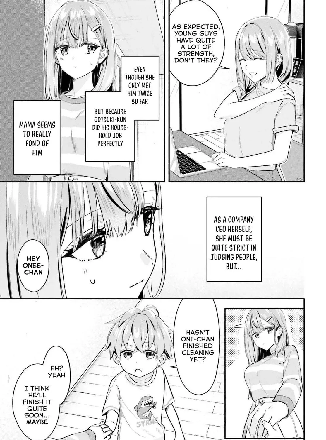 Kaji Daikou no Arbeit wo Hajimetara Gakuen Ichi no Bishoujo no Kazoku ni Kiinirare Chaimashita. Chapter 7 page 15 - 