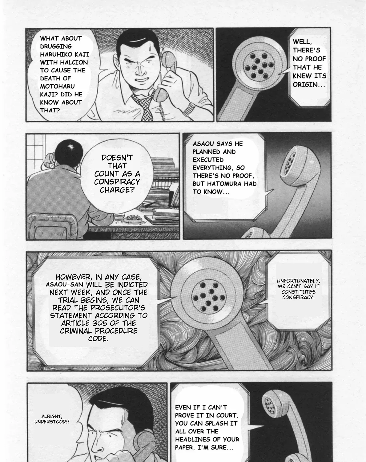 Kaji Ryuusuke no Gi Chapter 35 page 32 - 