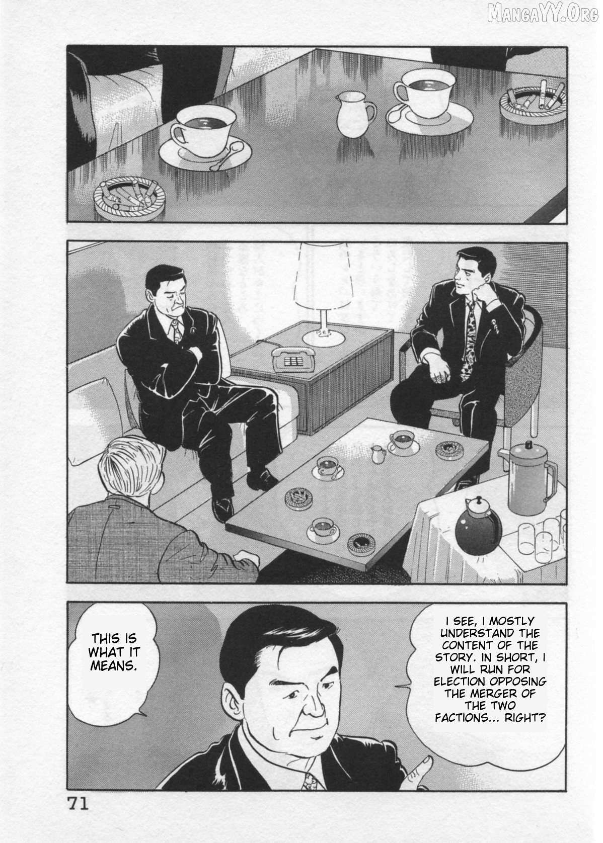 Kaji Ryuusuke no Gi Chapter 37 page 19 - 