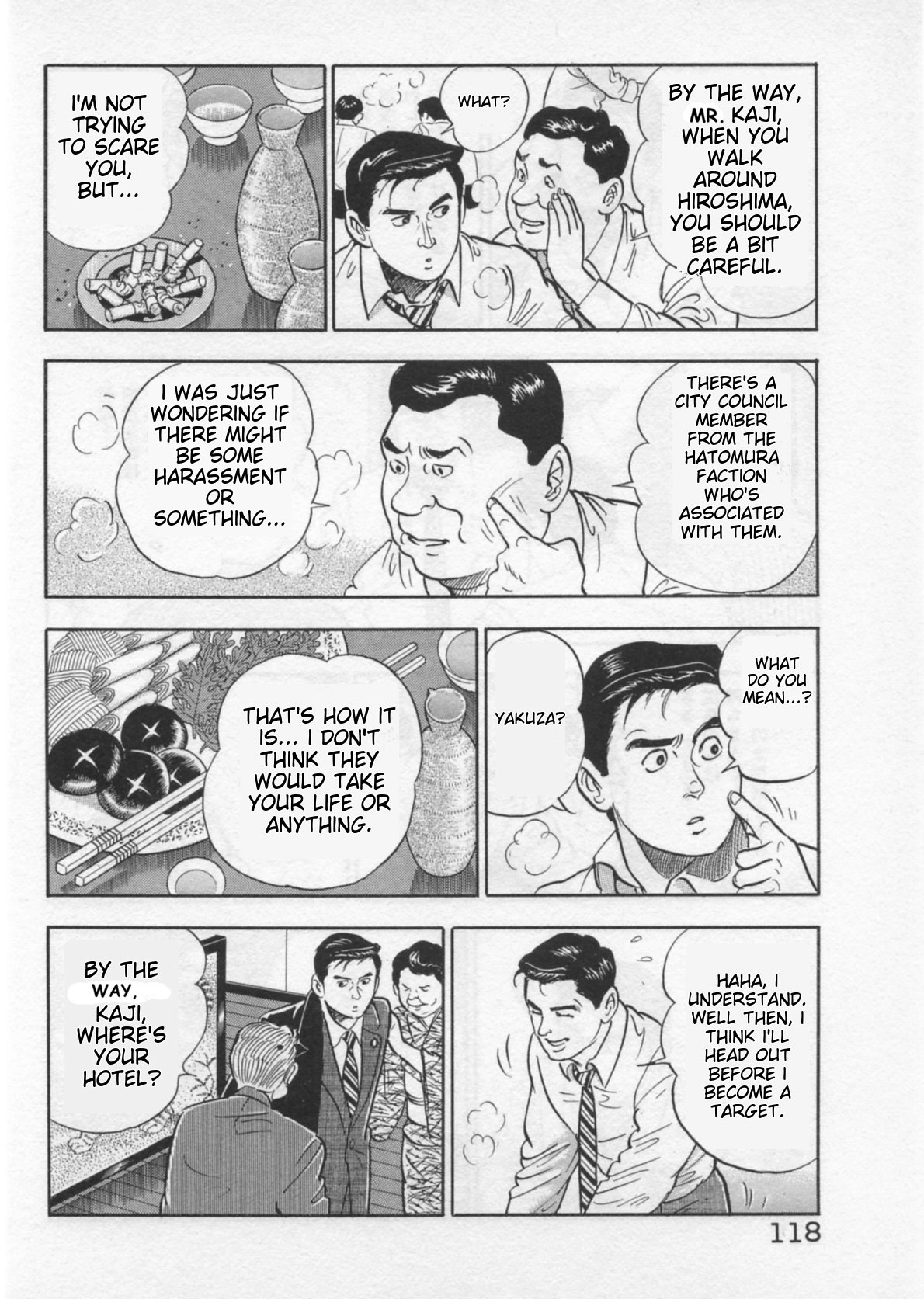 Kaji Ryuusuke no Gi Chapter 39 page 18 - 