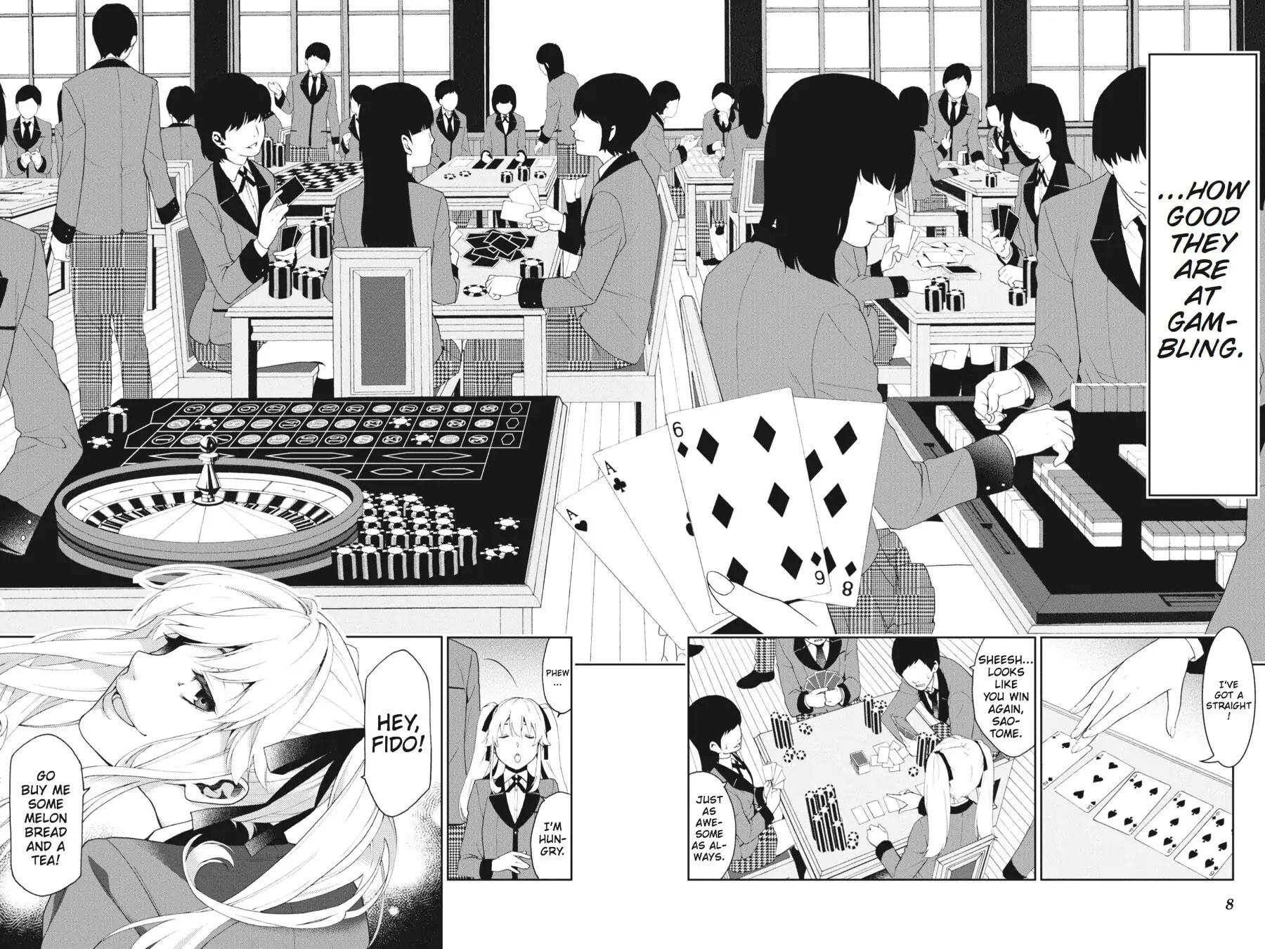 Kakegurui - Compulsive Gambler - (Colored) Chapter 1 page 9 - 