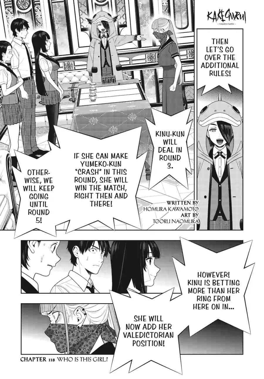 Kakegurui - Compulsive Gambler - (Colored) Chapter 278 page 2 - 