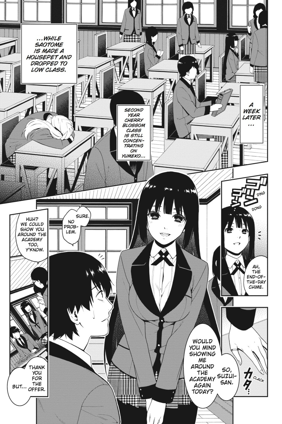 Kakegurui - Compulsive Gambler - (Colored) Chapter 3 page 3 - 