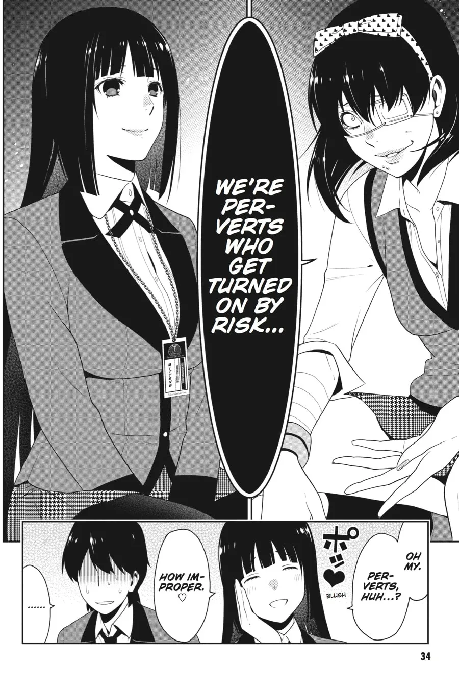 Kakegurui: Compulsive Gambler Chapter 10 page 32 - 
