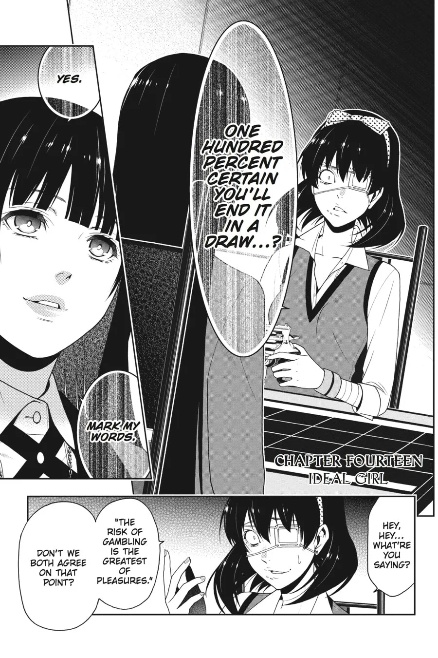 Kakegurui: Compulsive Gambler Chapter 14 page 1 - 