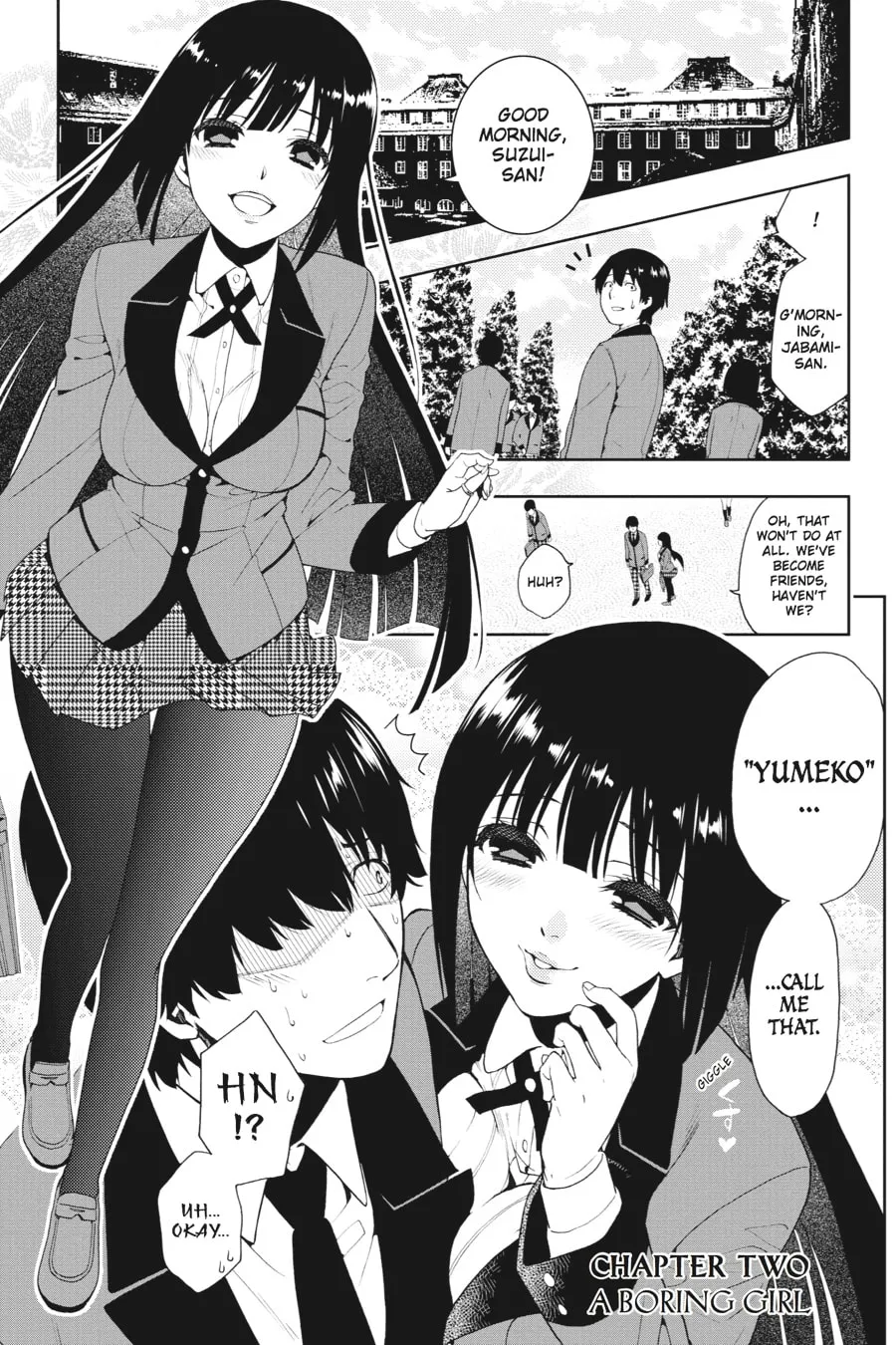 Kakegurui: Compulsive Gambler Chapter 2 page 1 - 