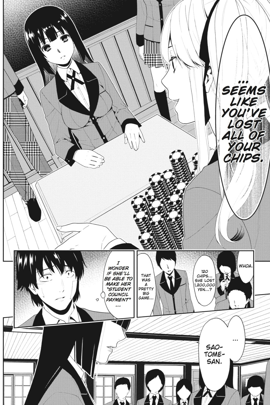 Kakegurui: Compulsive Gambler Chapter 237 page 39 - 