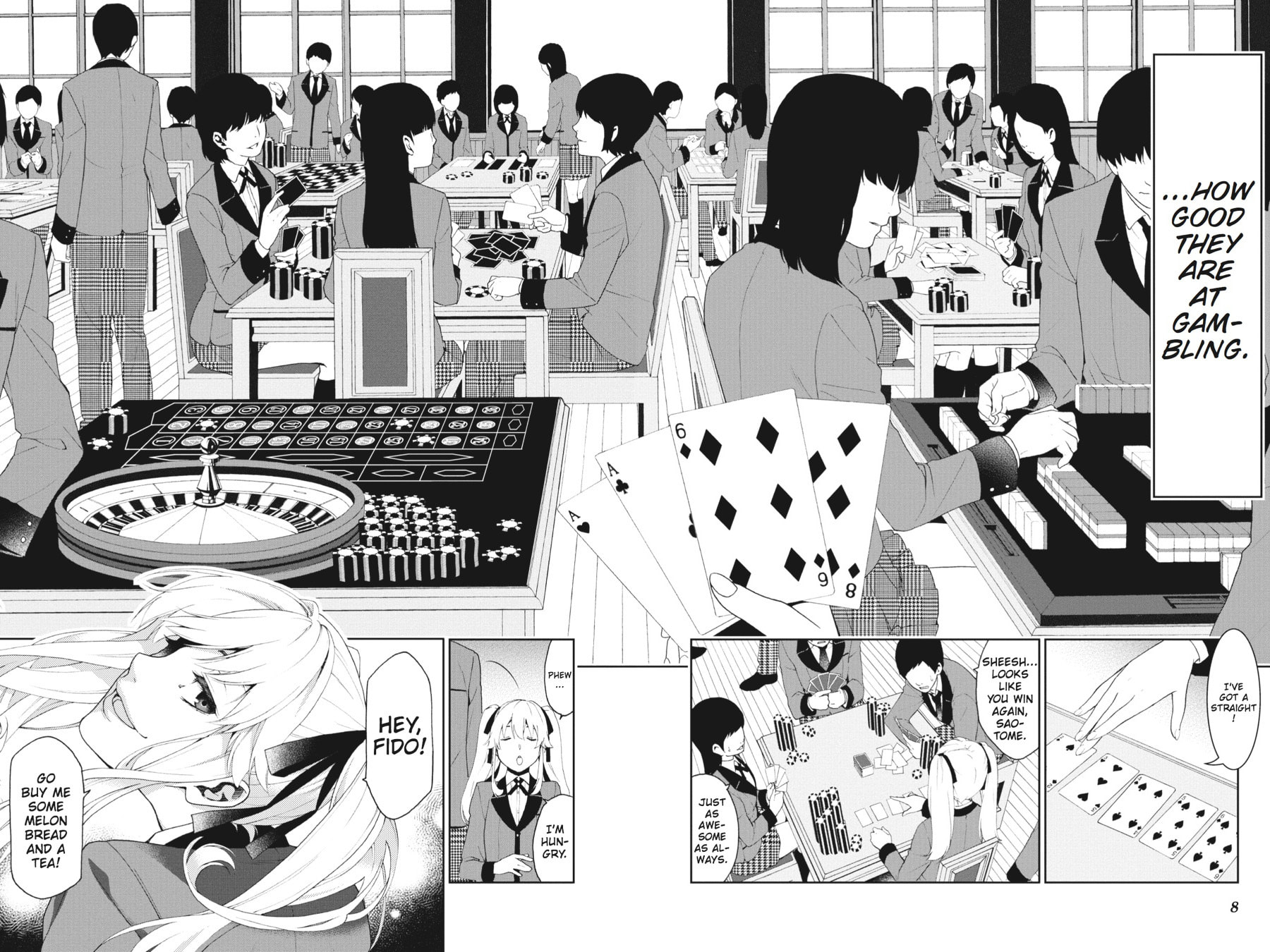 Kakegurui: Compulsive Gambler Chapter 249 page 6 - 