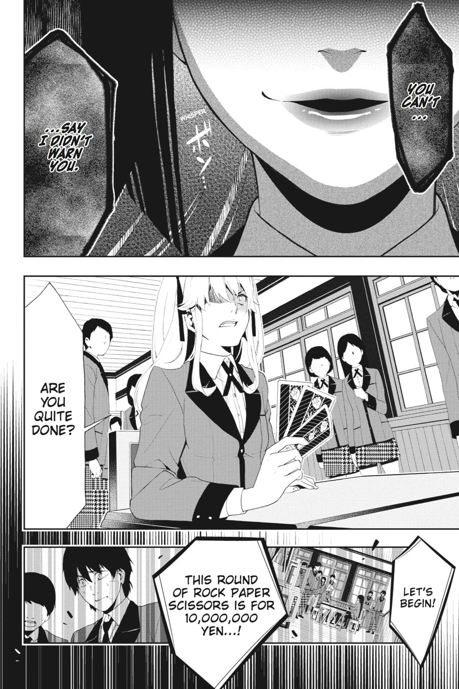 Kakegurui: Compulsive Gambler Chapter 261 page 58 - 