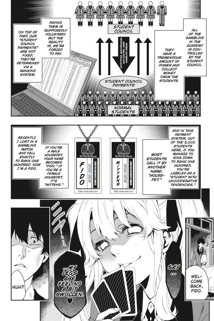 Kakegurui: Compulsive Gambler Chapter 261 page 9 - 