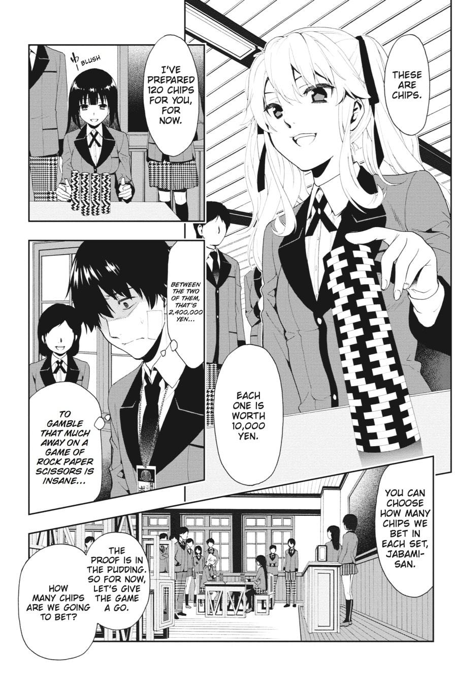 Kakegurui: Compulsive Gambler Chapter 271 page 22 - 
