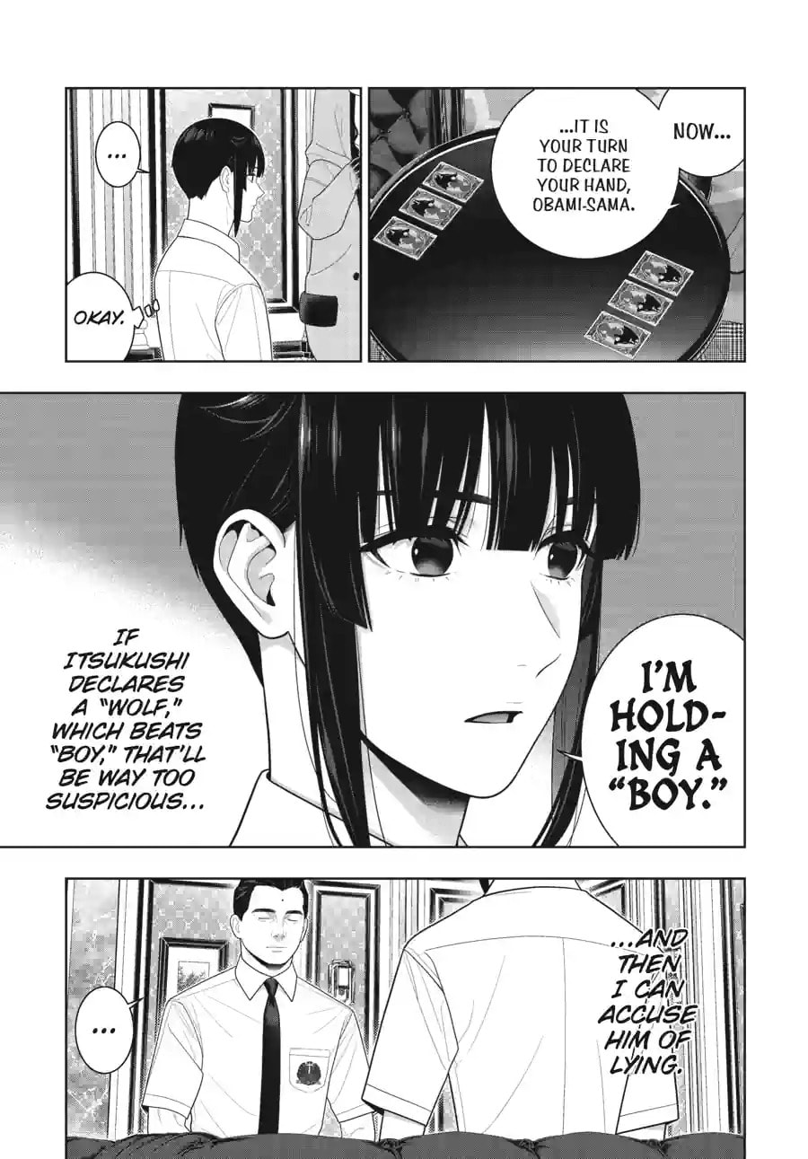 Kakegurui: Compulsive Gambler Chapter 287 page 3 - 