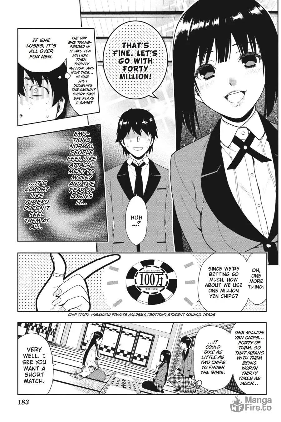 Kakegurui: Compulsive Gambler Chapter 3 page 33 - 