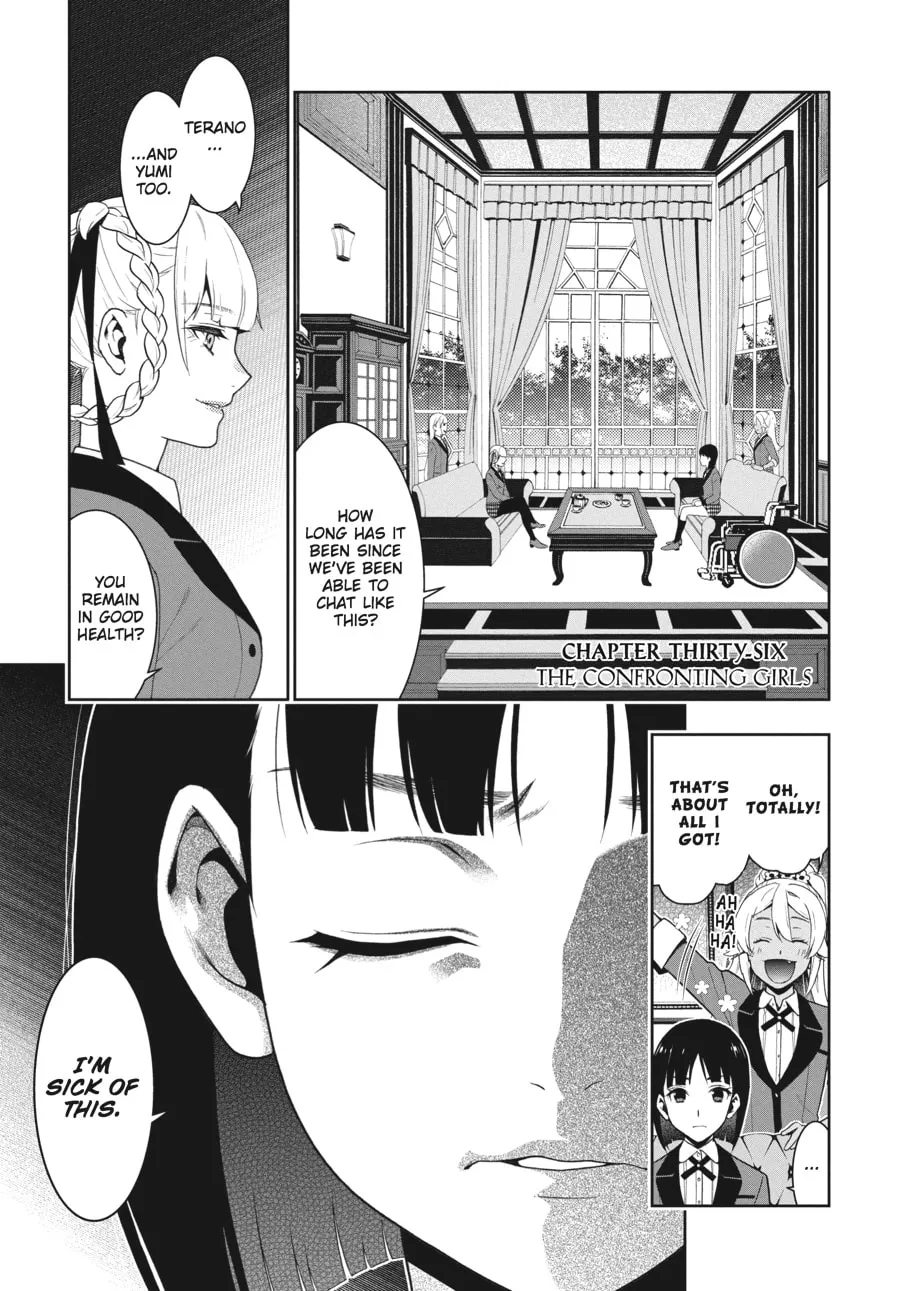 Kakegurui: Compulsive Gambler Chapter 36 page 1 - 