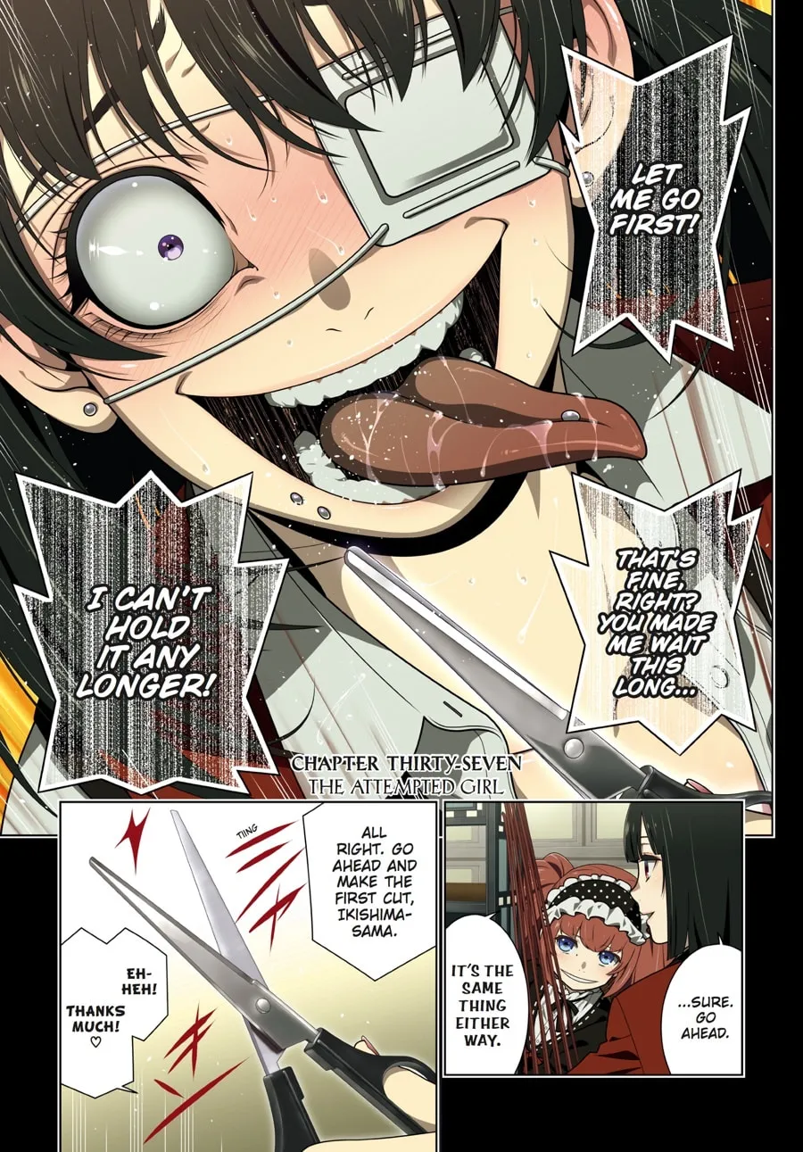 Kakegurui: Compulsive Gambler Chapter 37 page 1 - 