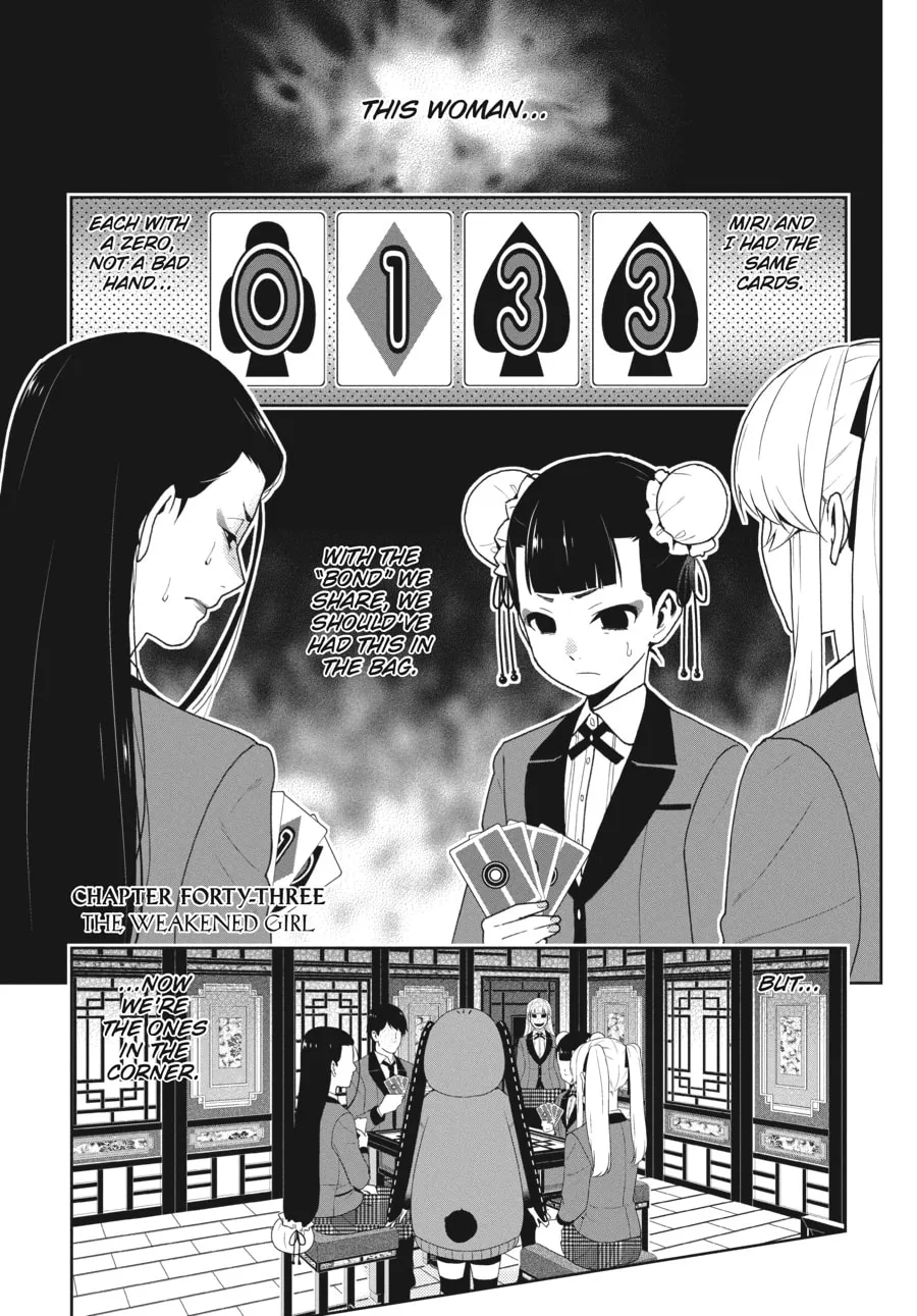 Kakegurui: Compulsive Gambler Chapter 43 page 1 - 