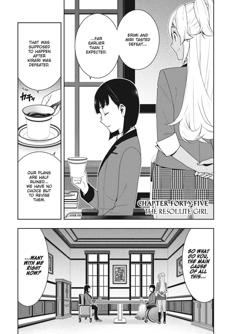 Kakegurui: Compulsive Gambler Chapter 45 page 1 - 