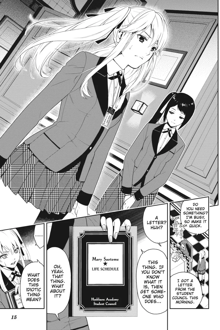 Kakegurui: Compulsive Gambler Chapter 5 page 14 - 