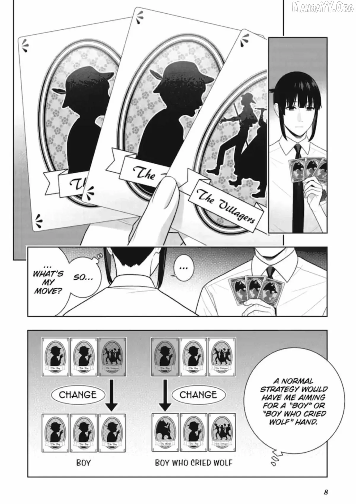 Kakegurui  Manga Chapter 122 page 9 - 