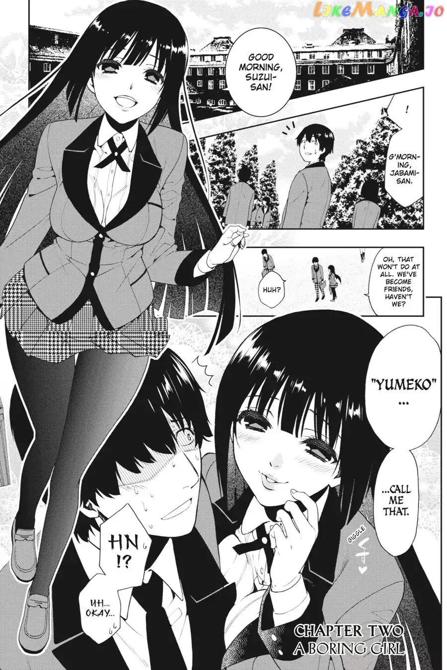 Kakegurui  Manga Chapter 2 page 1 - 