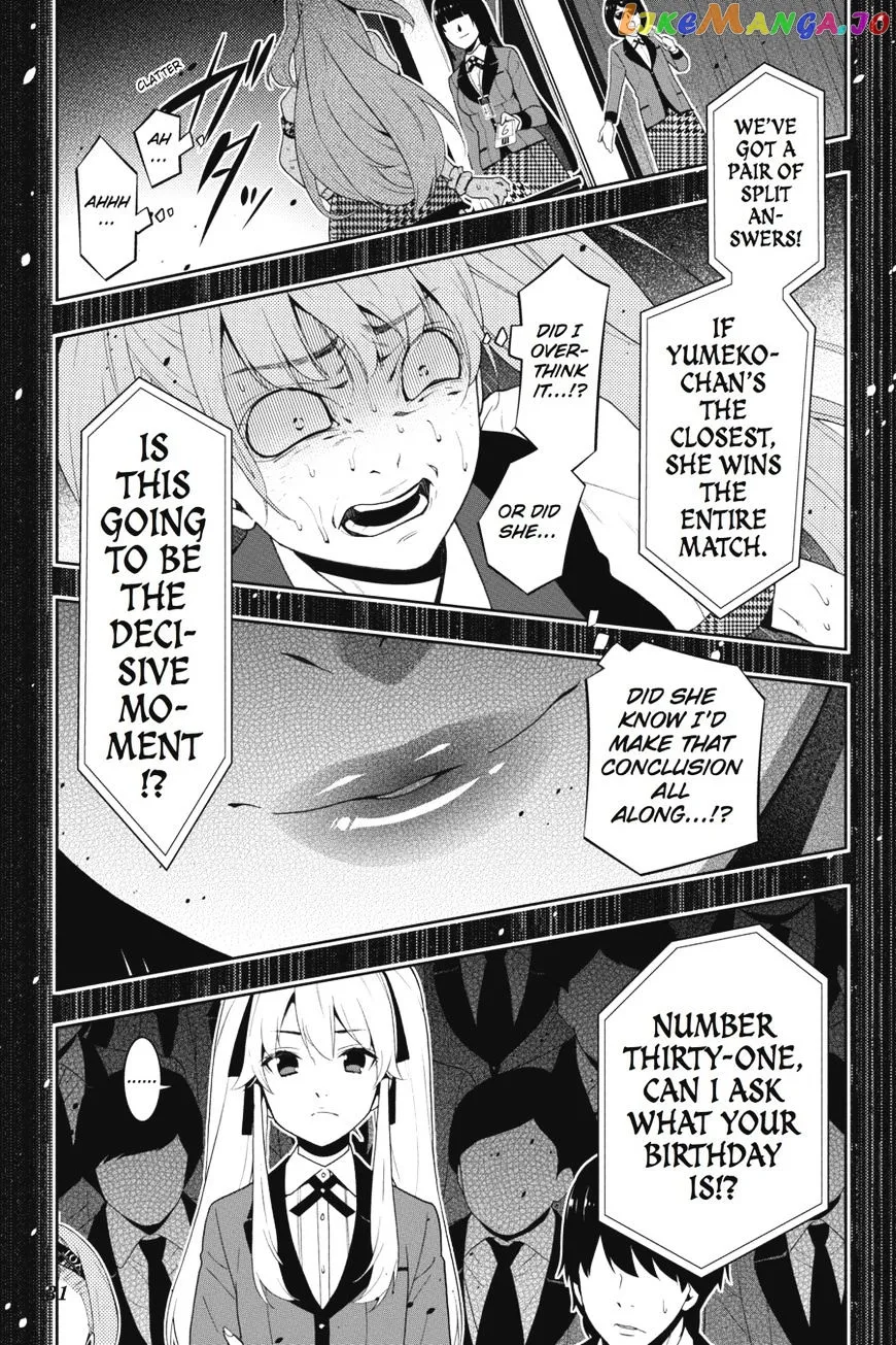 Kakegurui  Manga Chapter 21 page 32 - 