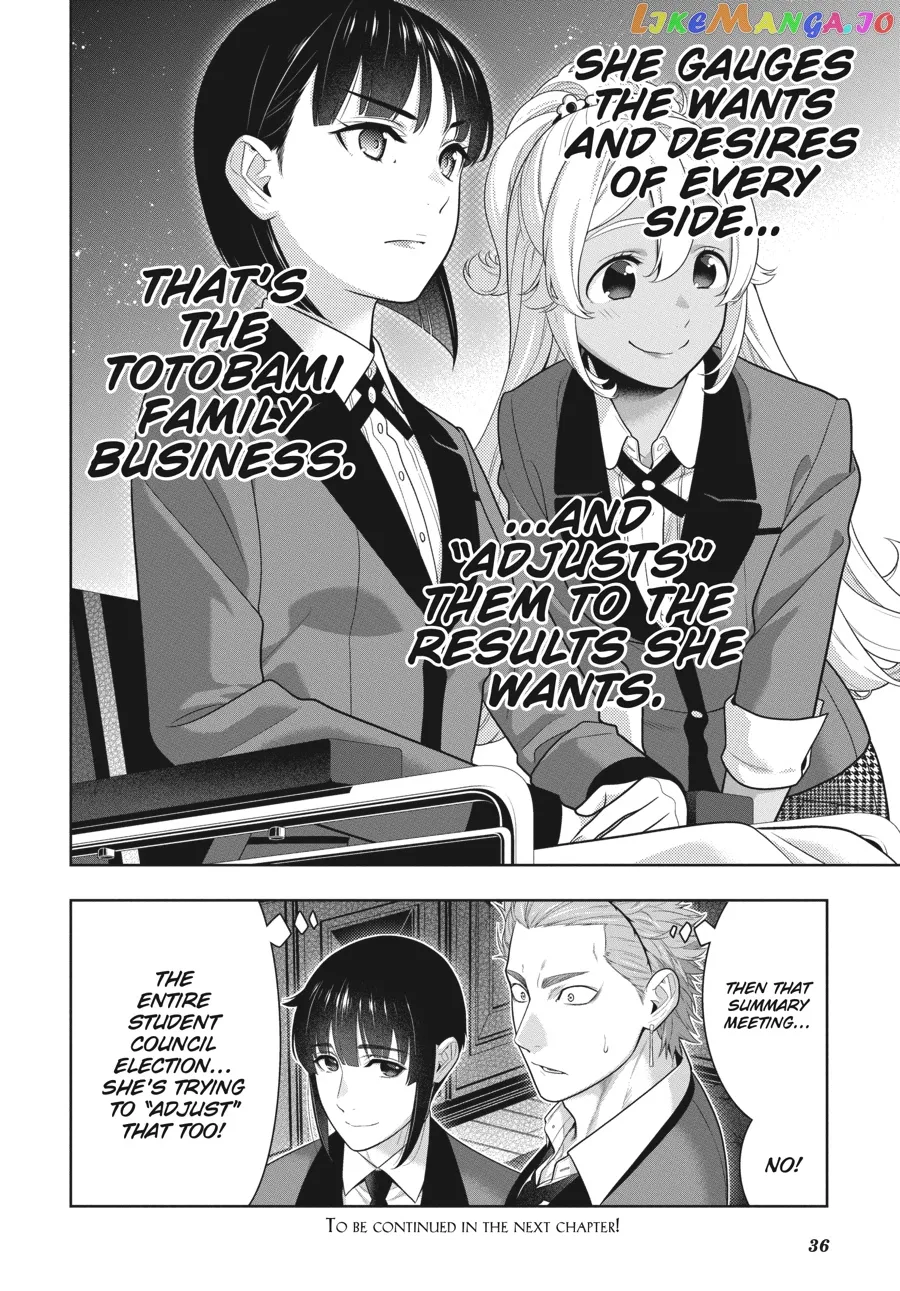 Kakegurui  Manga Chapter 72 page 36 - 