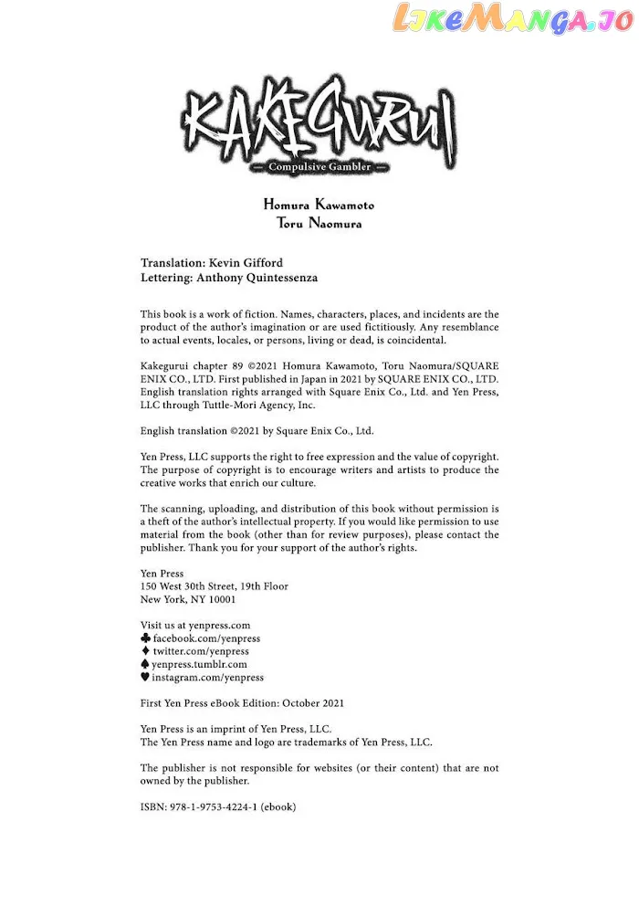 Kakegurui  Manga Chapter 89 page 22 - 