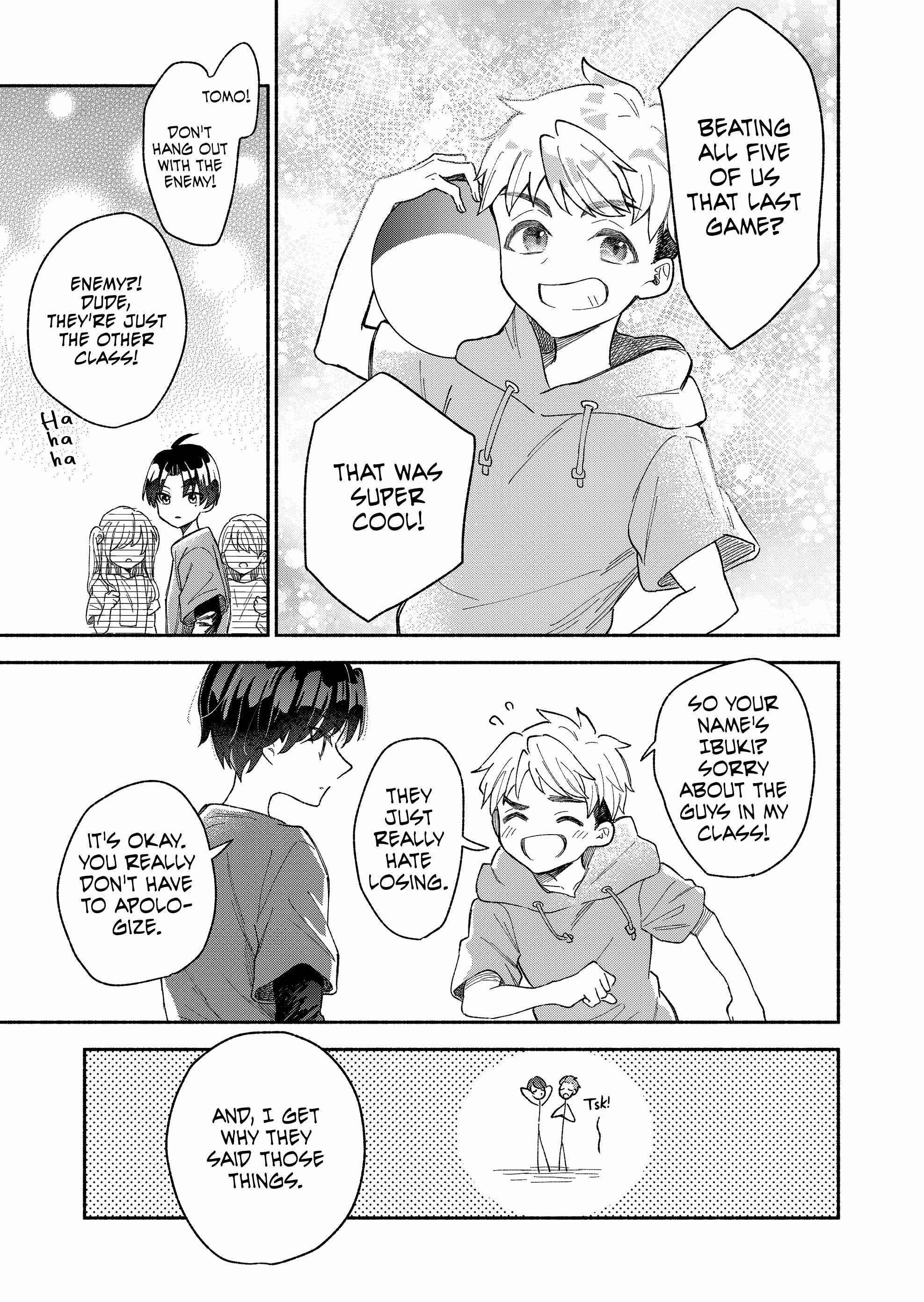 Kakkoii Onnanoko to 12-centi no Yakusoku Chapter 1 page 5 - 