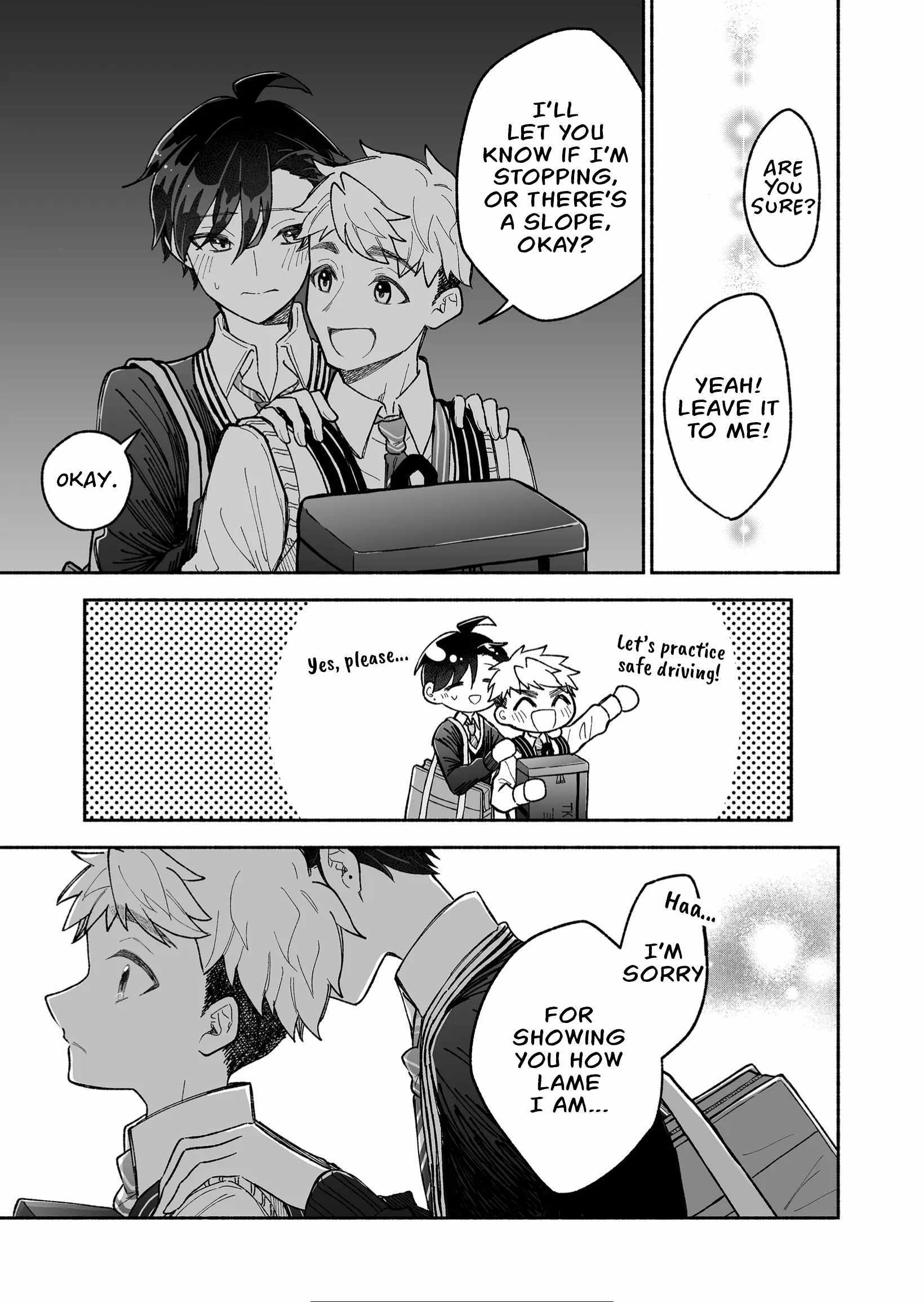 Kakkoii Onnanoko to 12-centi no Yakusoku Chapter 11 page 9 - 