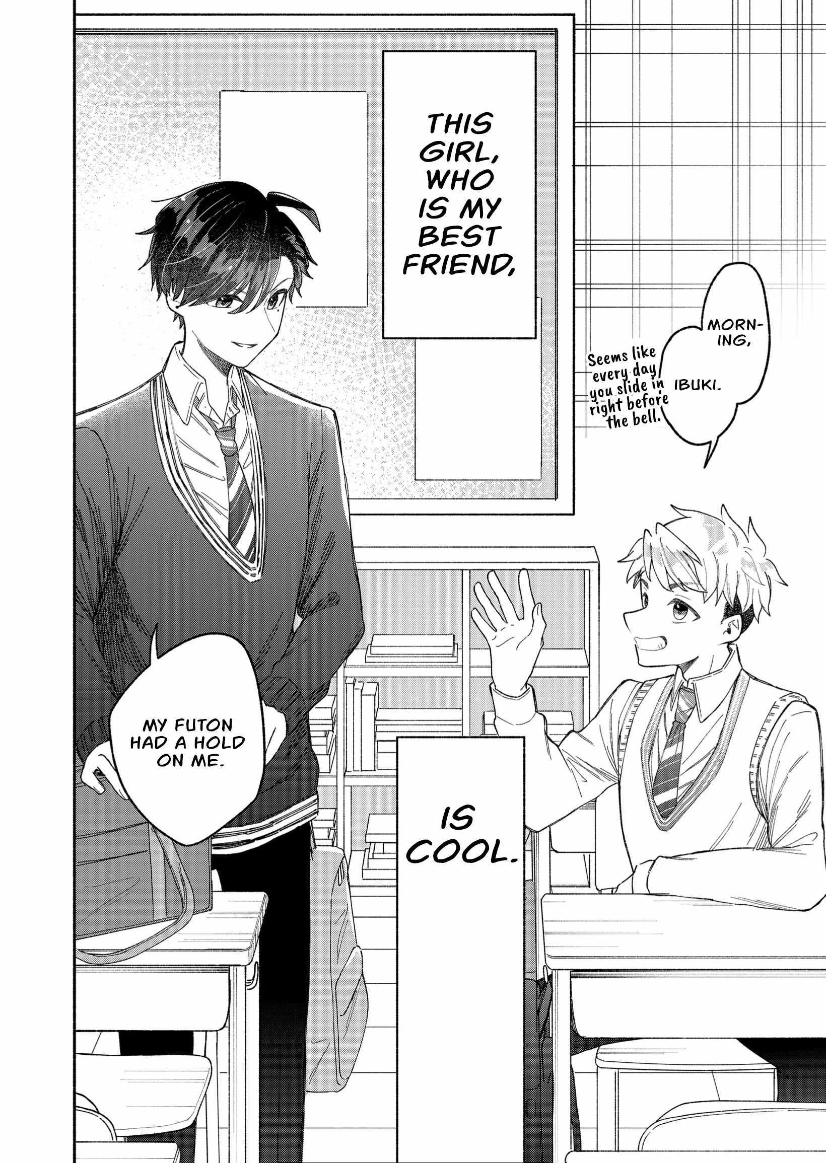 Kakkoii Onnanoko to 12-centi no Yakusoku Chapter 2 page 2 - 