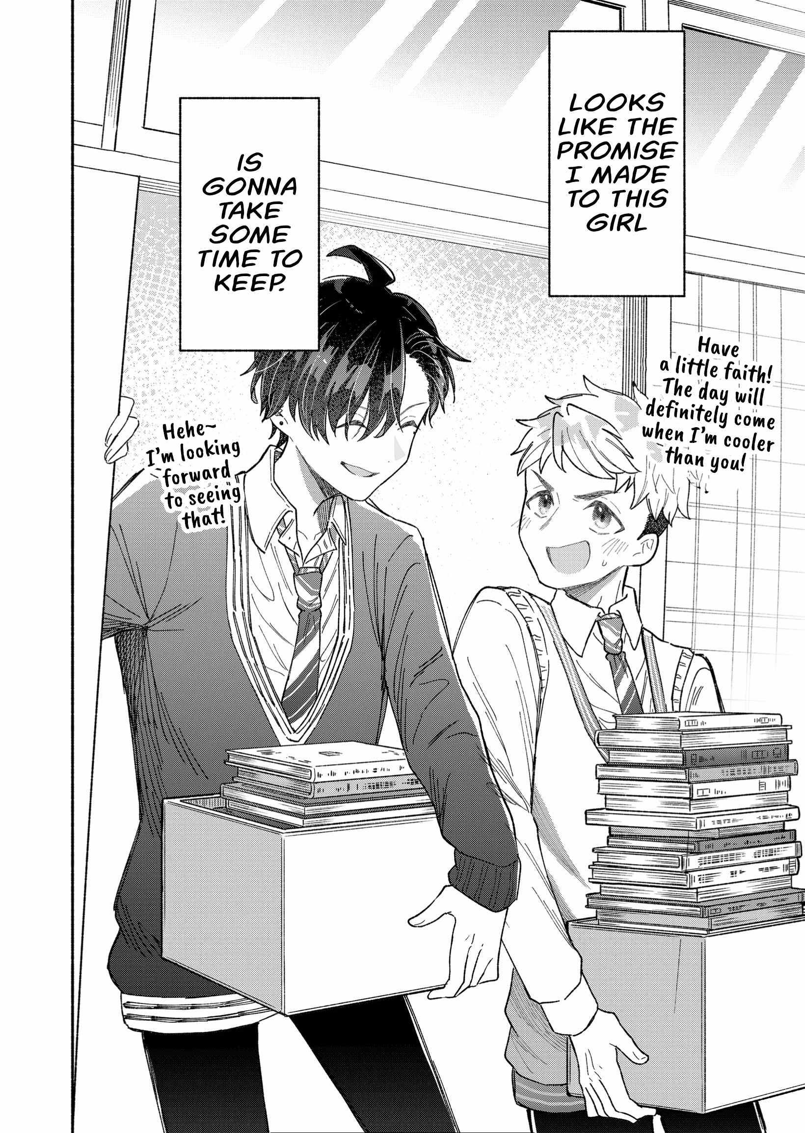 Kakkoii Onnanoko to 12-centi no Yakusoku Chapter 2 page 14 - 