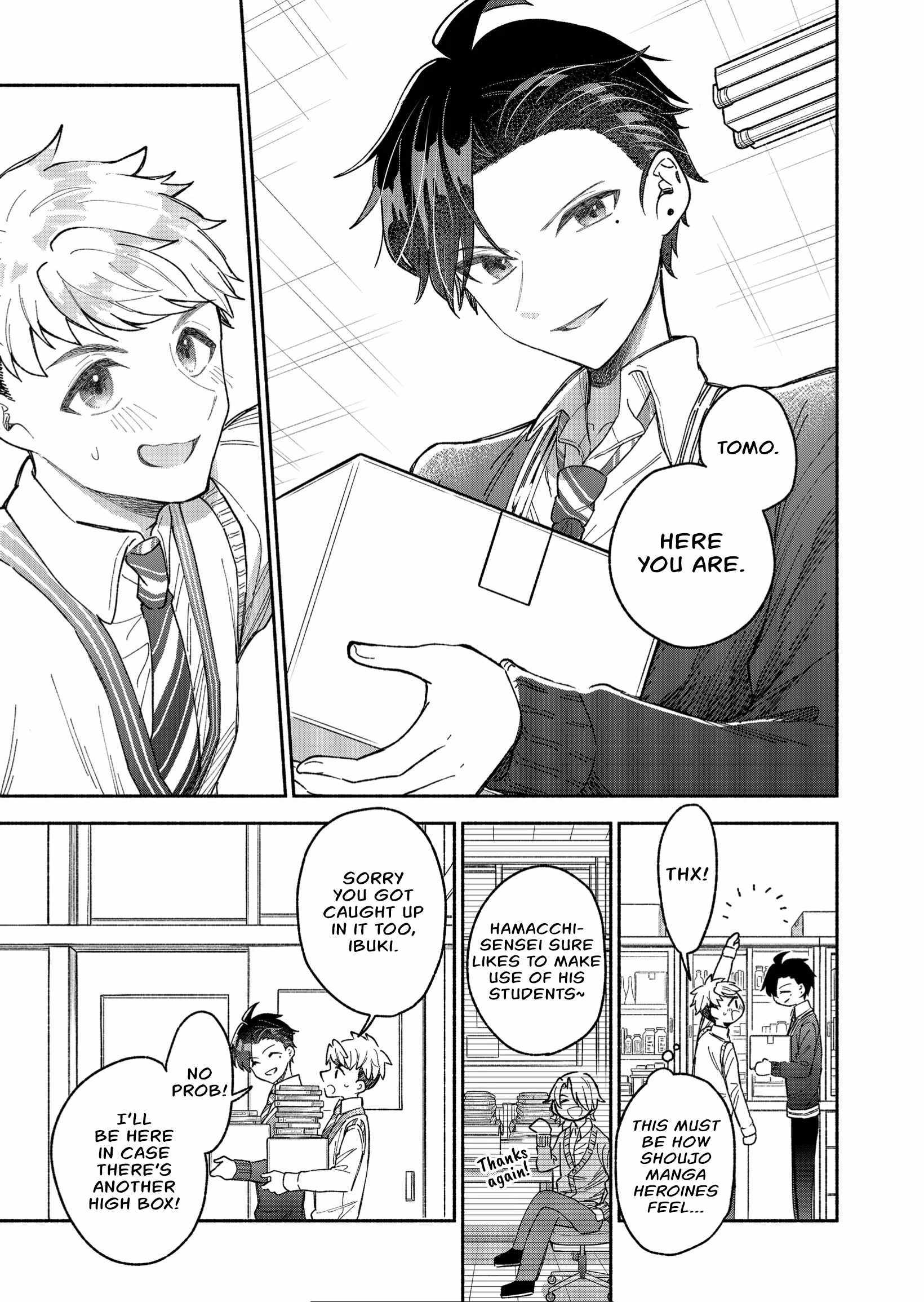 Kakkoii Onnanoko to 12-centi no Yakusoku Chapter 2 page 7 - 