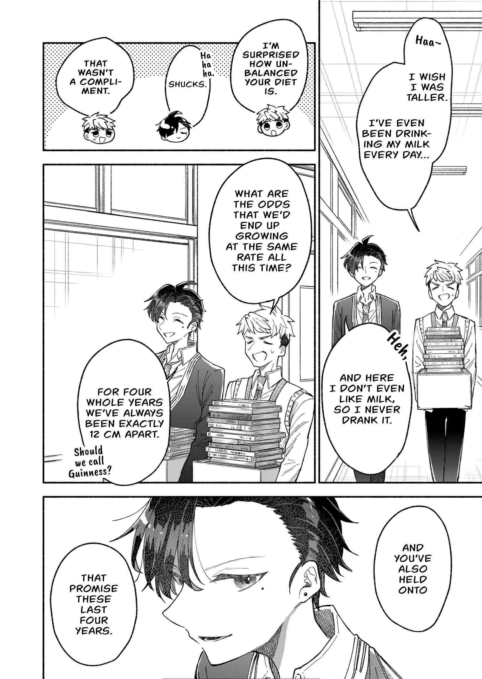Kakkoii Onnanoko to 12-centi no Yakusoku Chapter 2 page 8 - 