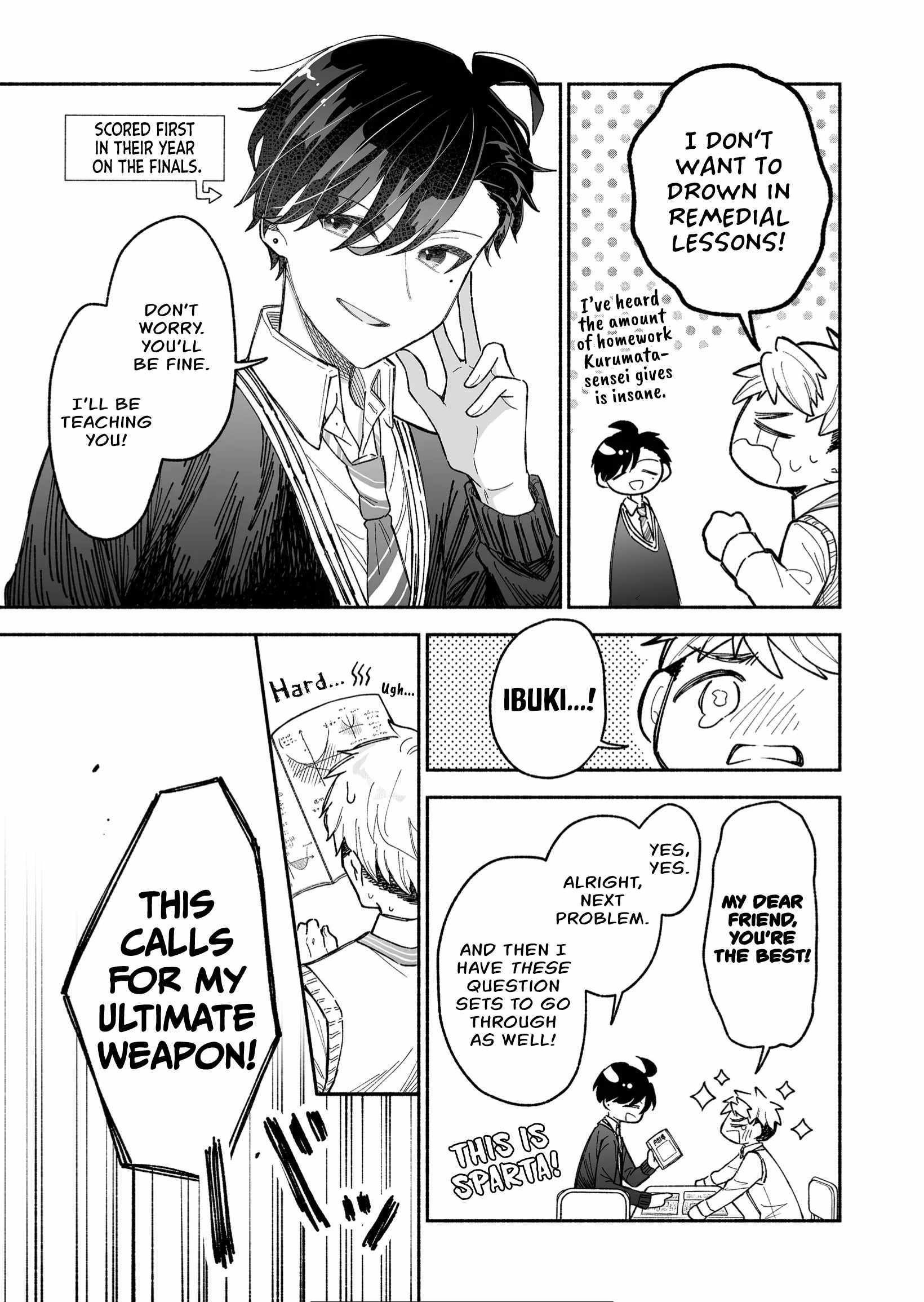 Kakkoii Onnanoko to 12-centi no Yakusoku Chapter 3 page 4 - 