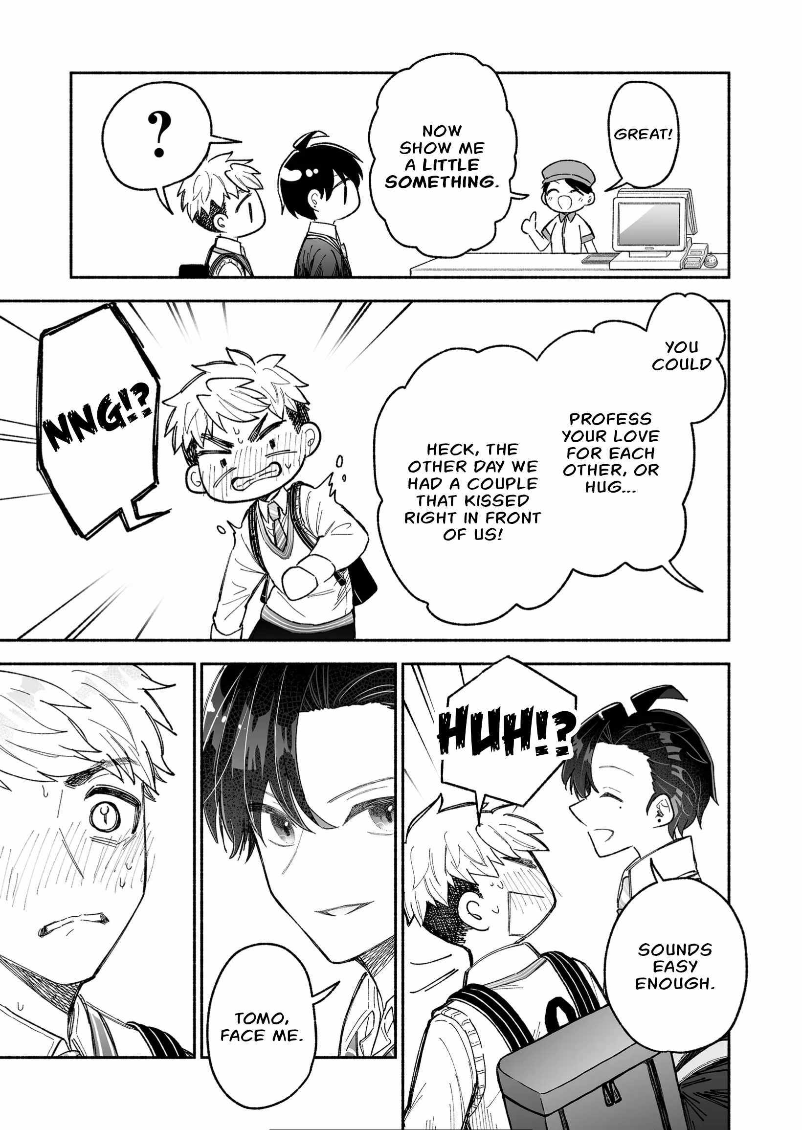 Kakkoii Onnanoko to 12-centi no Yakusoku Chapter 4 page 3 - 