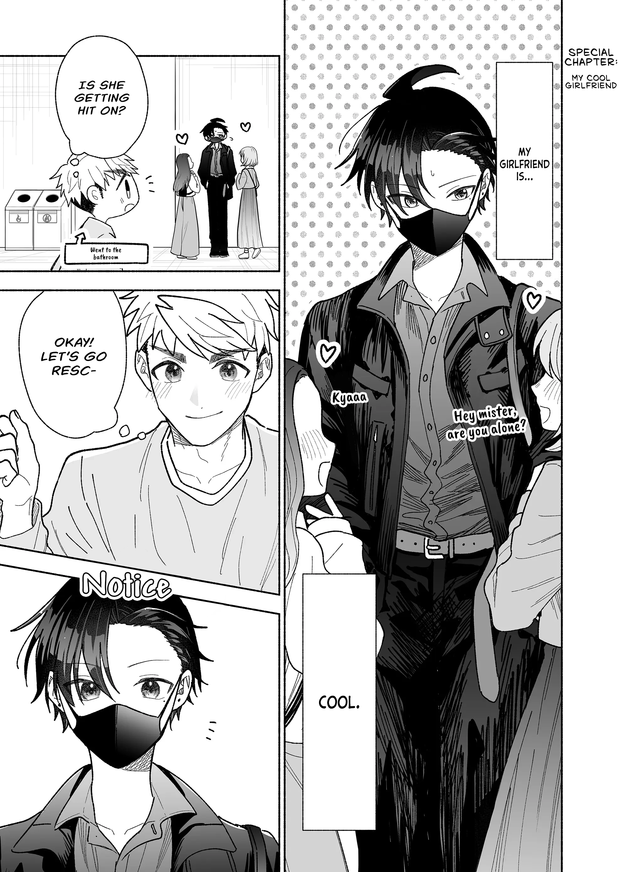 Kakkoii Onnanoko to 12-centi no Yakusoku Chapter 48.5 page 1 - 