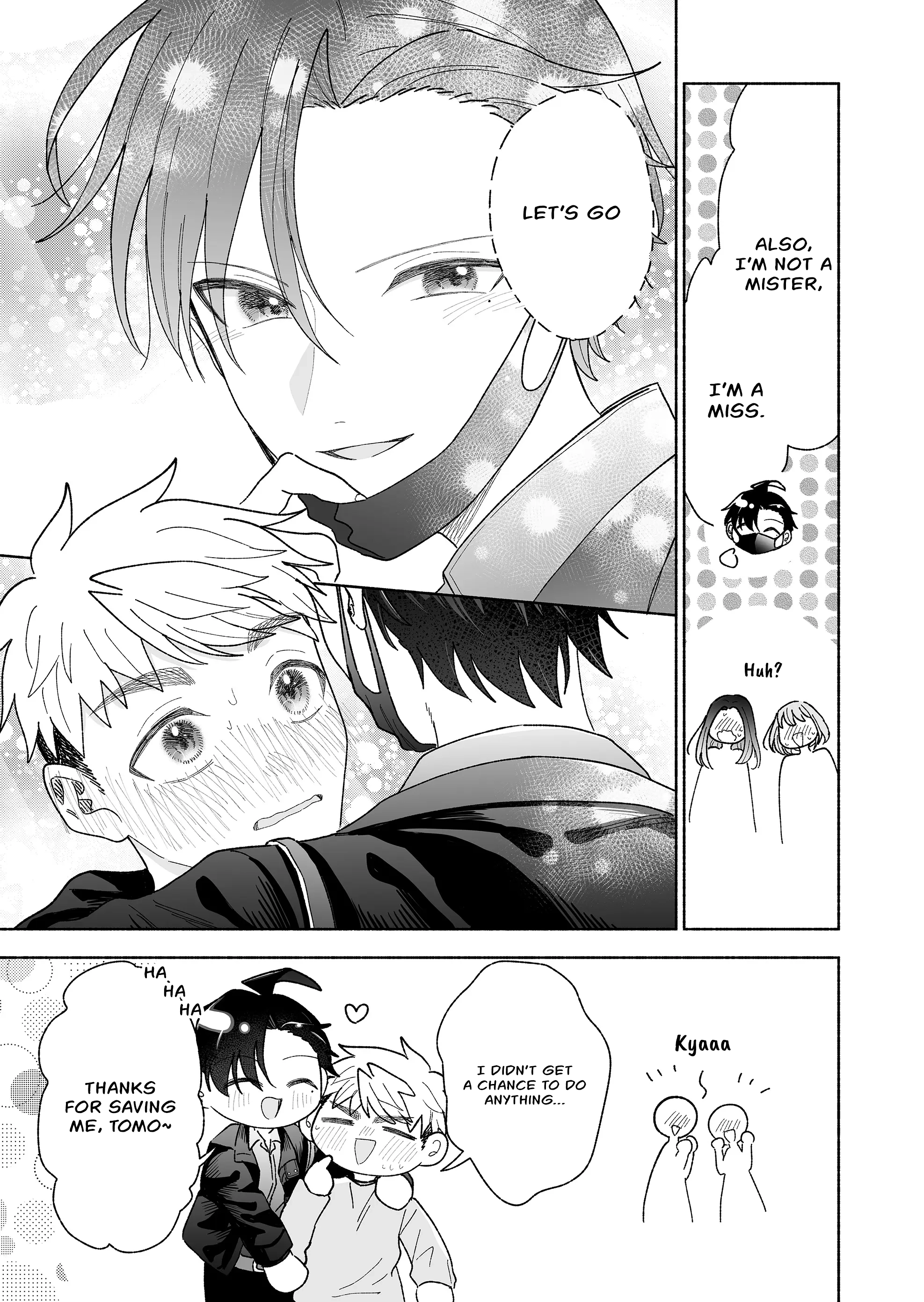 Kakkoii Onnanoko to 12-centi no Yakusoku Chapter 48.5 page 3 - 